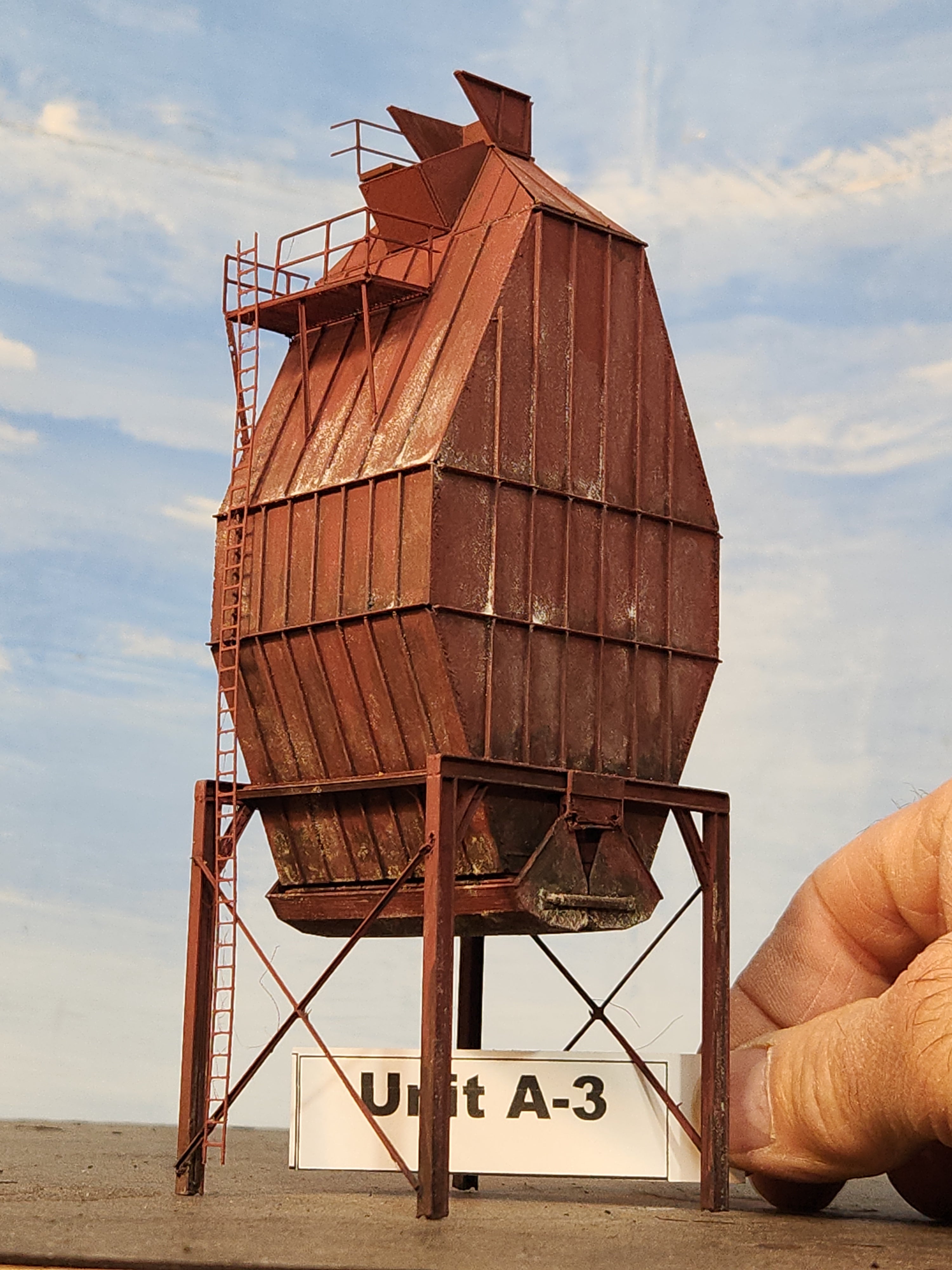 Chip Bin Unit A-3, 1:87