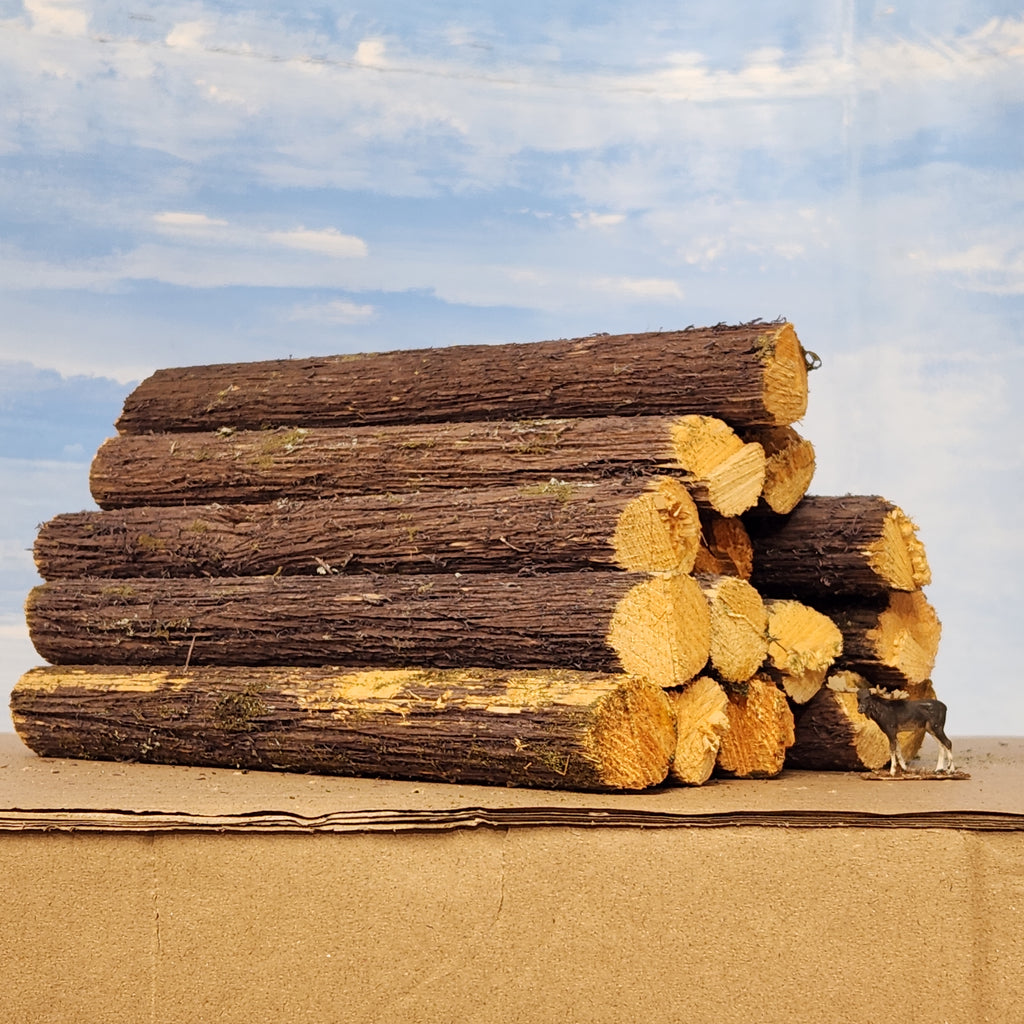 Logs, 9x1 inches