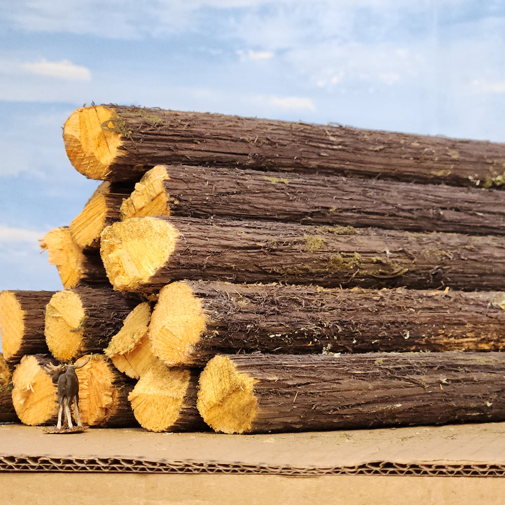 Logs, 9x1 inches