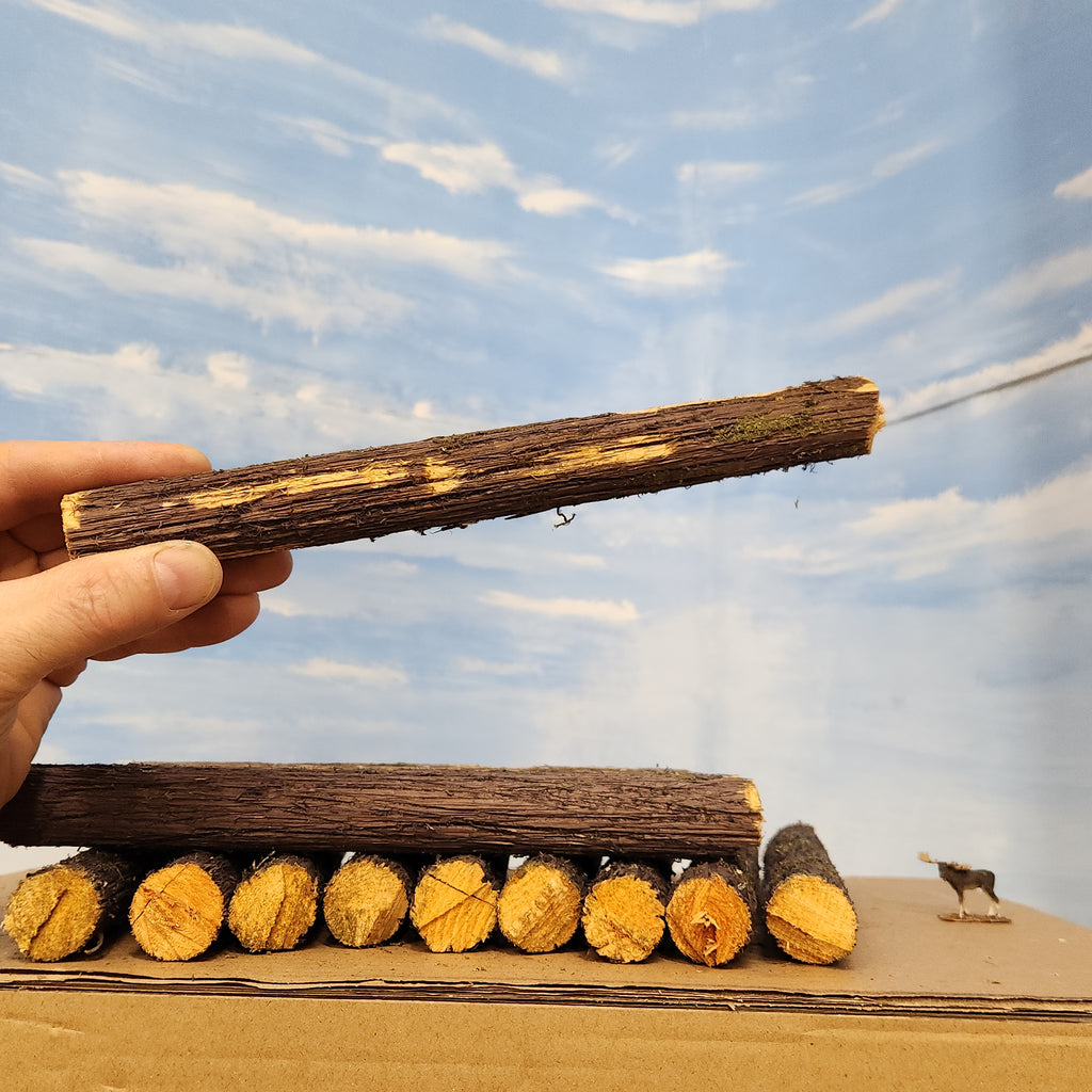 Logs, 9x1 inches