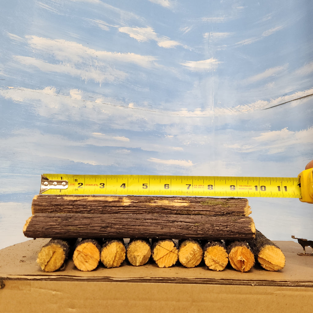 Logs, 9x1 inches