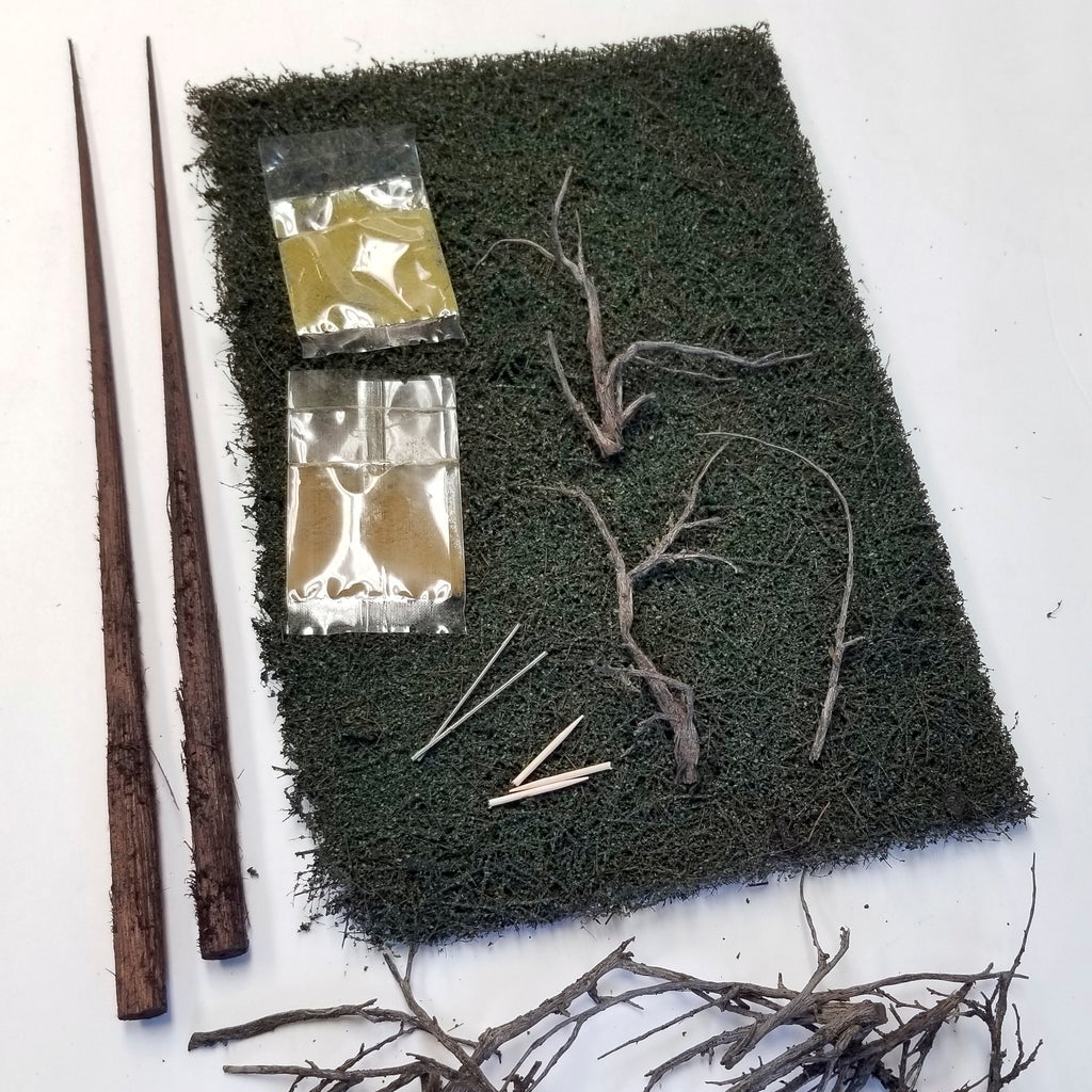 13 inch Old Growth Fir Trees Kit