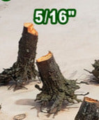 Combo Stumps, Fresh-Cut, Three