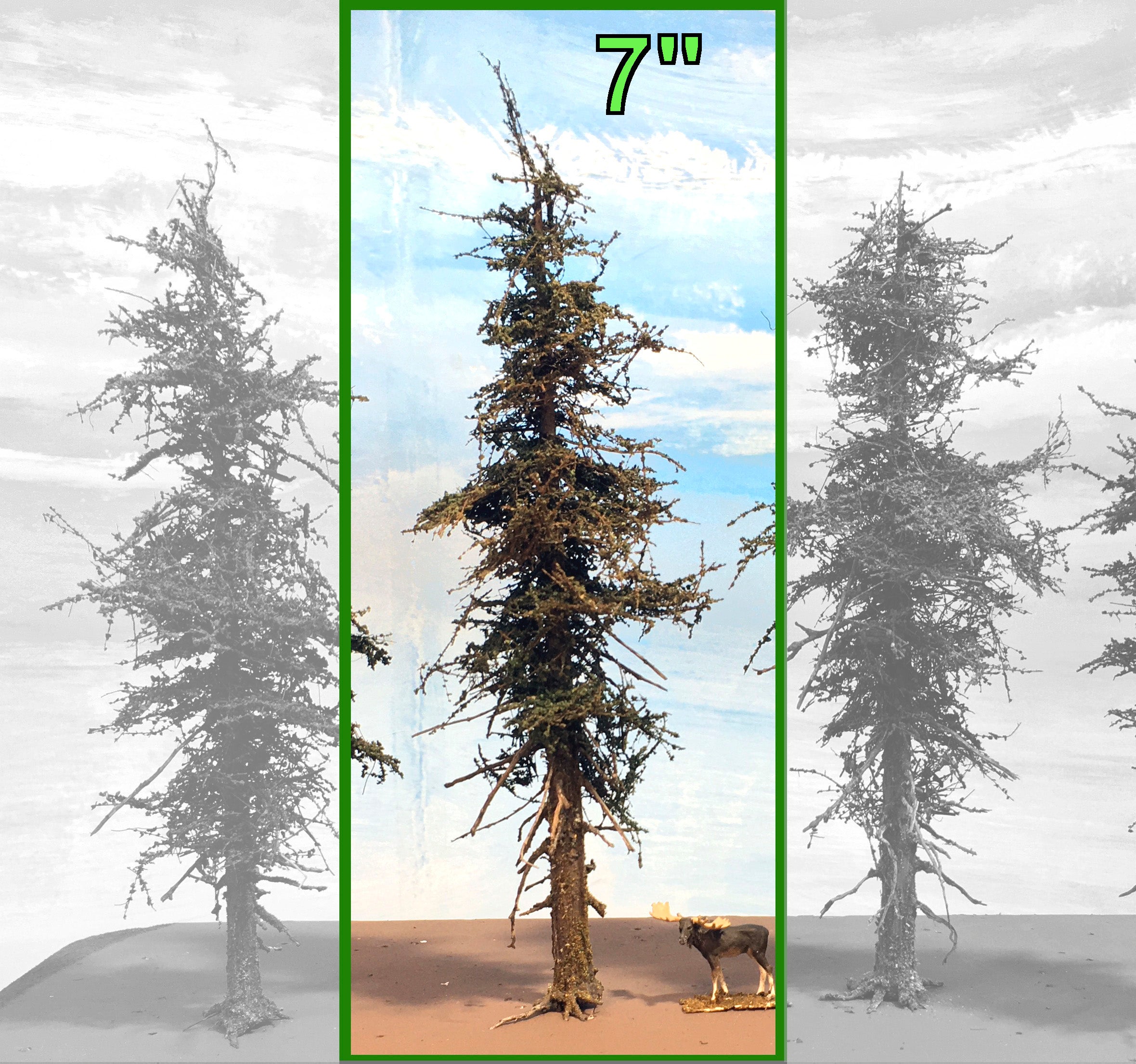 Premium Fir Tree - 7 Inch