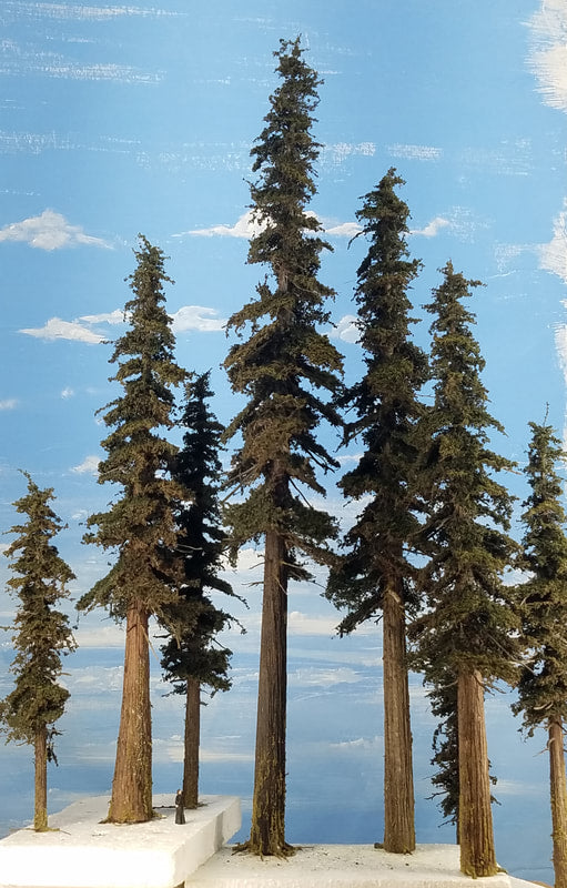 18 Inch Medium Detail Fir Tree
