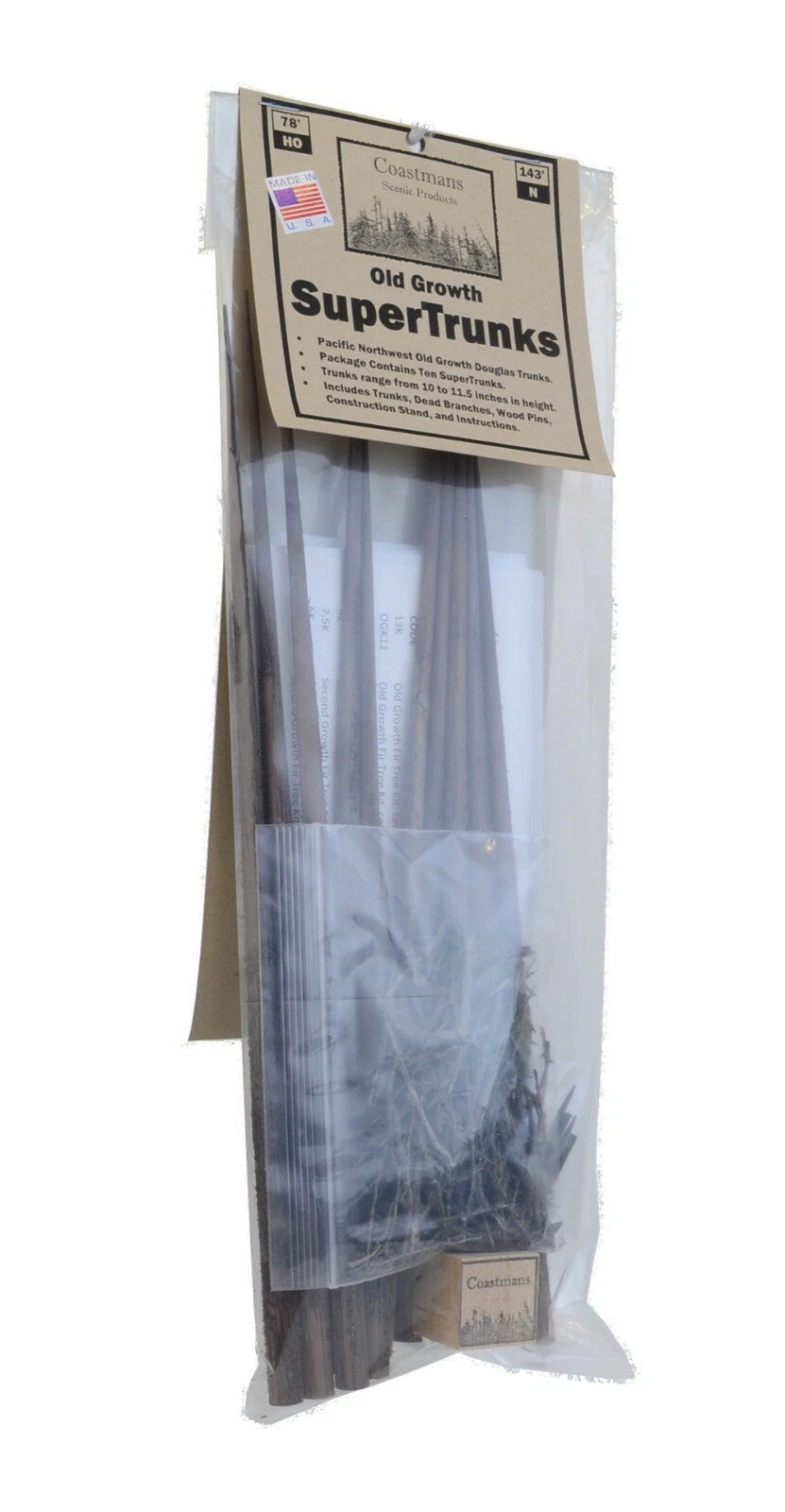 Trunks, Cedar , 11 Inch, qty 10