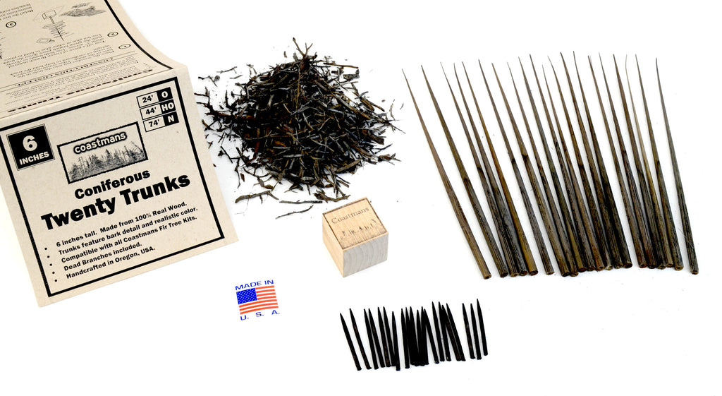 Trunks, Bamboo, 6 Inch, qty 20