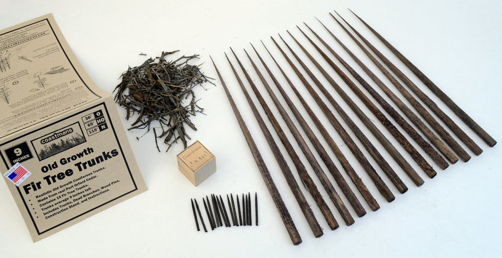 Trunks, Cedar, 9 Inch, qty 15