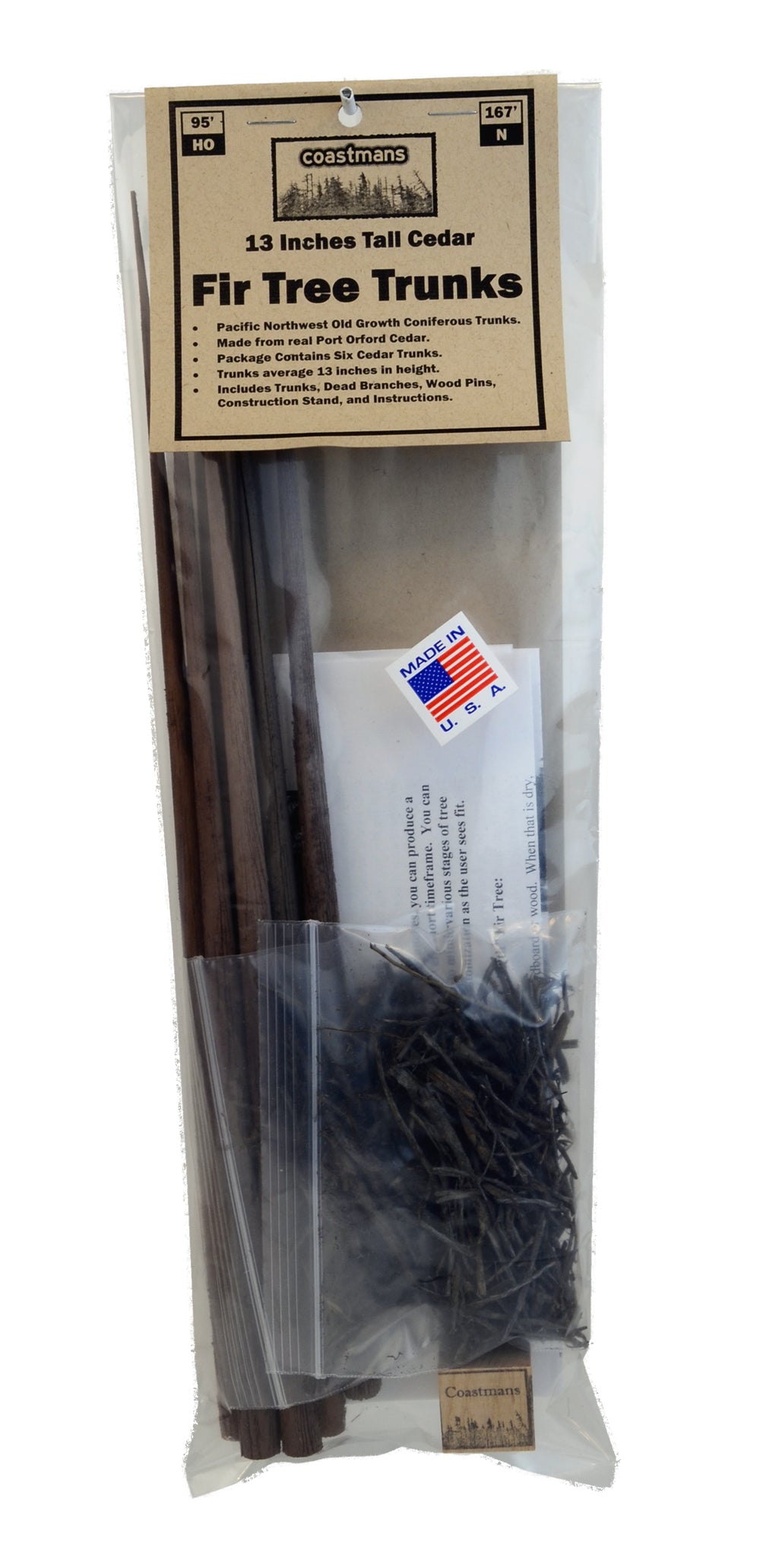 Trunks, Cedar, 13 Inches, qty6