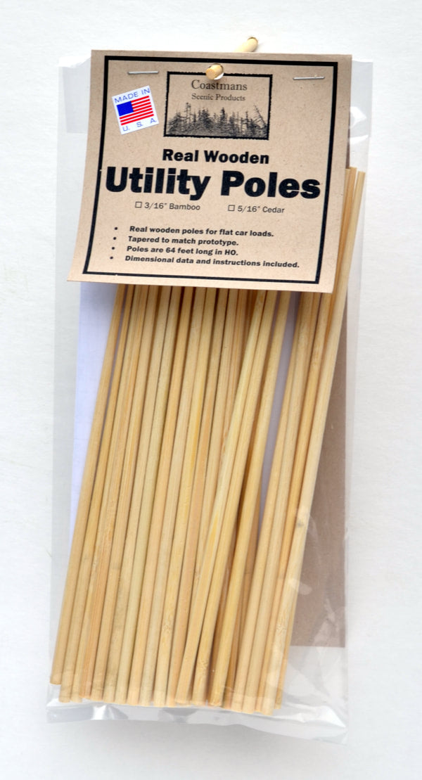 Utility Poles BLOND 85 ft HO