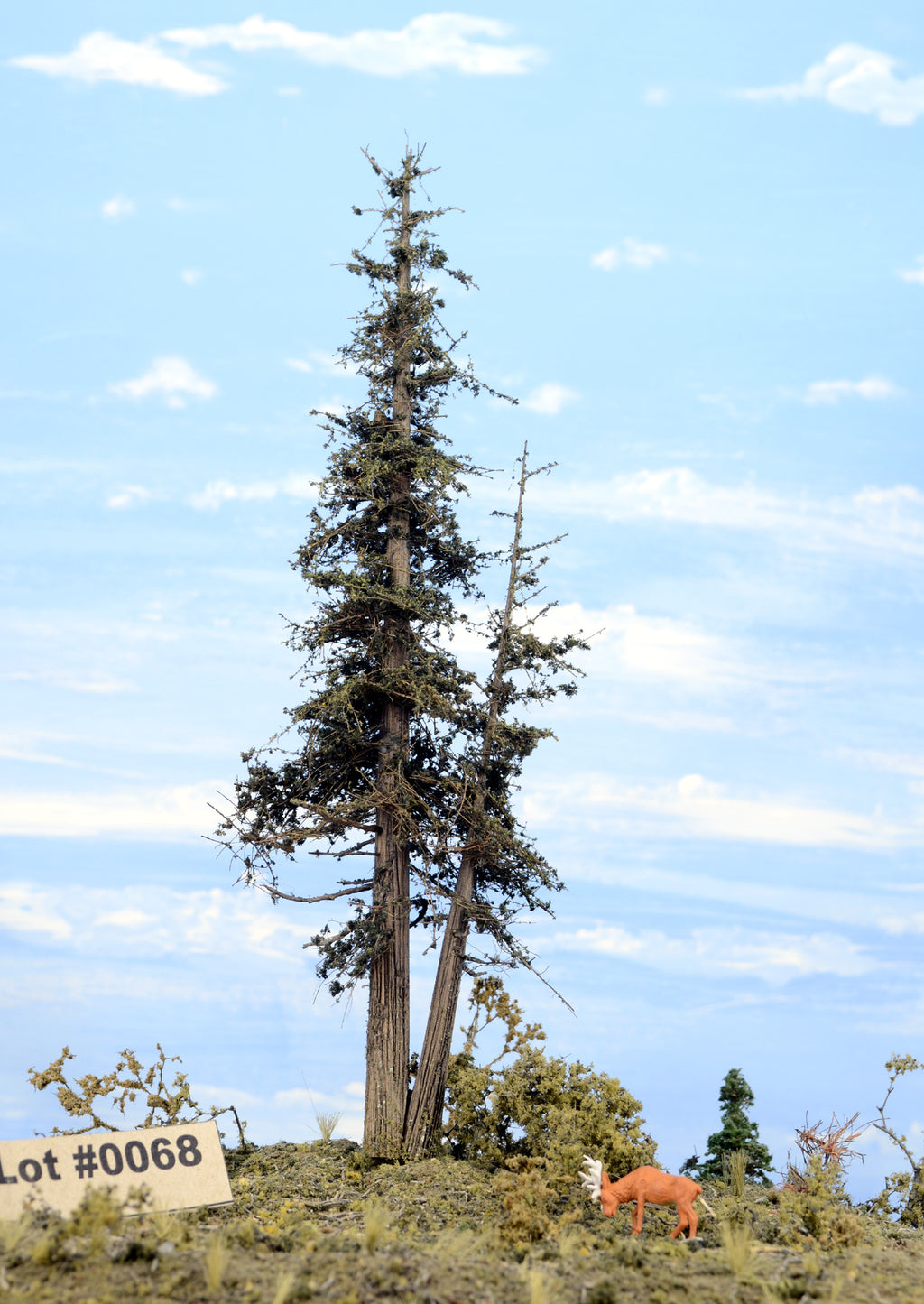 Double Trunk Tree - 11 Inch