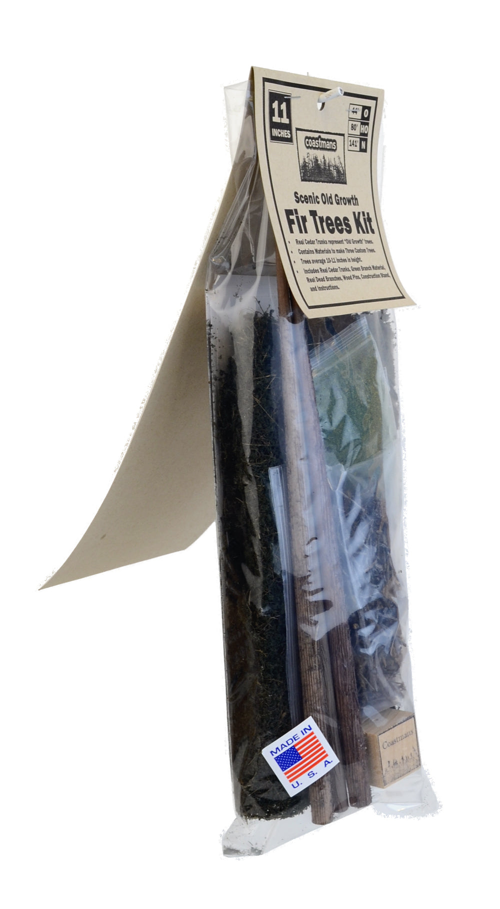 11 inch Old Growth Fir Trees Kit