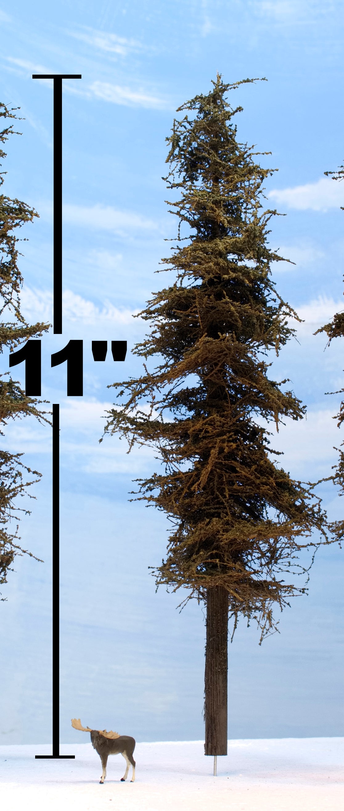 11 inch Old Growth Fir Trees Kit