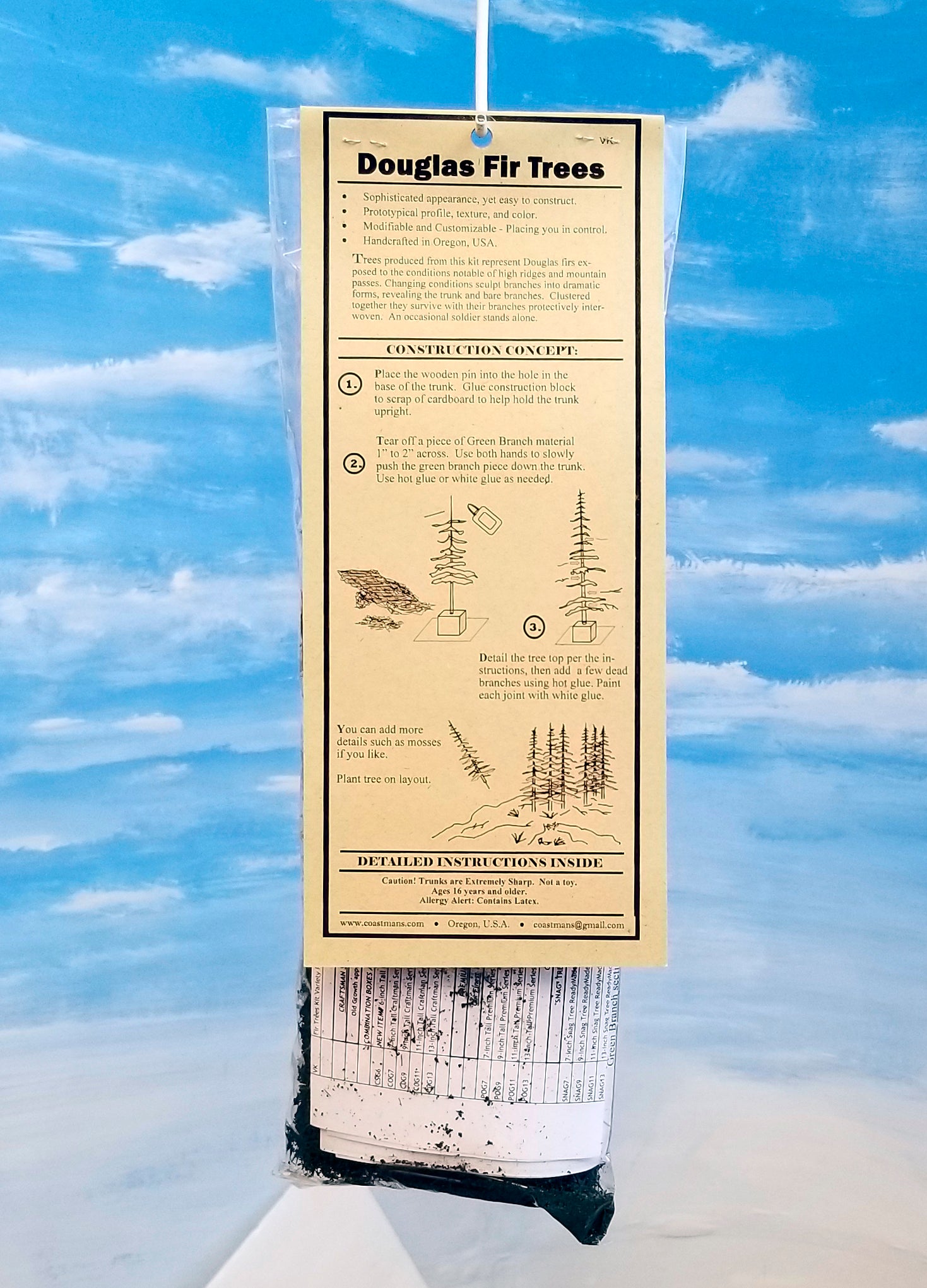 Variety Pak Fir Trees Kit