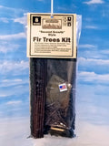 8 Inch Second Growth Fir Trees Kit