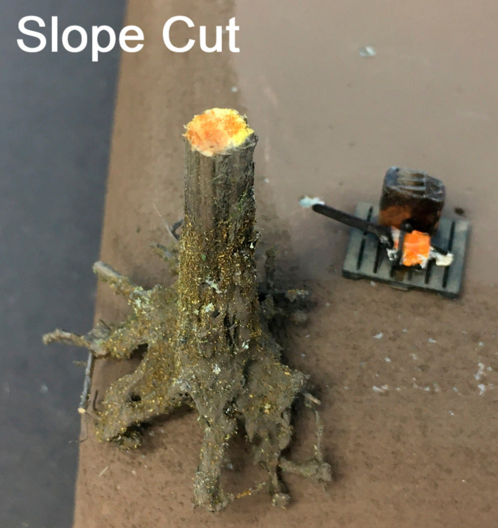 Sloped-base Stump