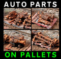 Pallet Goods: Auto Parts Assortment (3 Pallets)