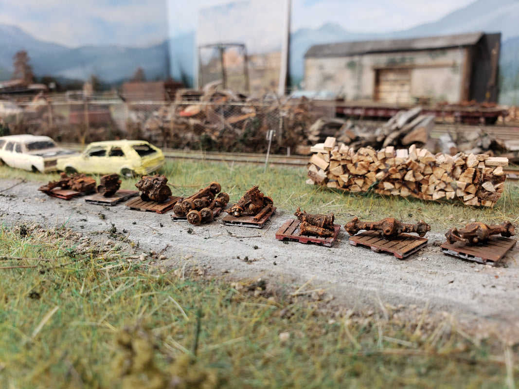 Pallet Goods: Auto Parts Assortment