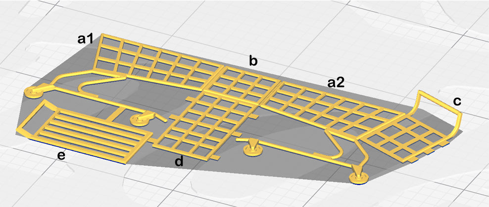 Grocery Cart Kit in HO Scale