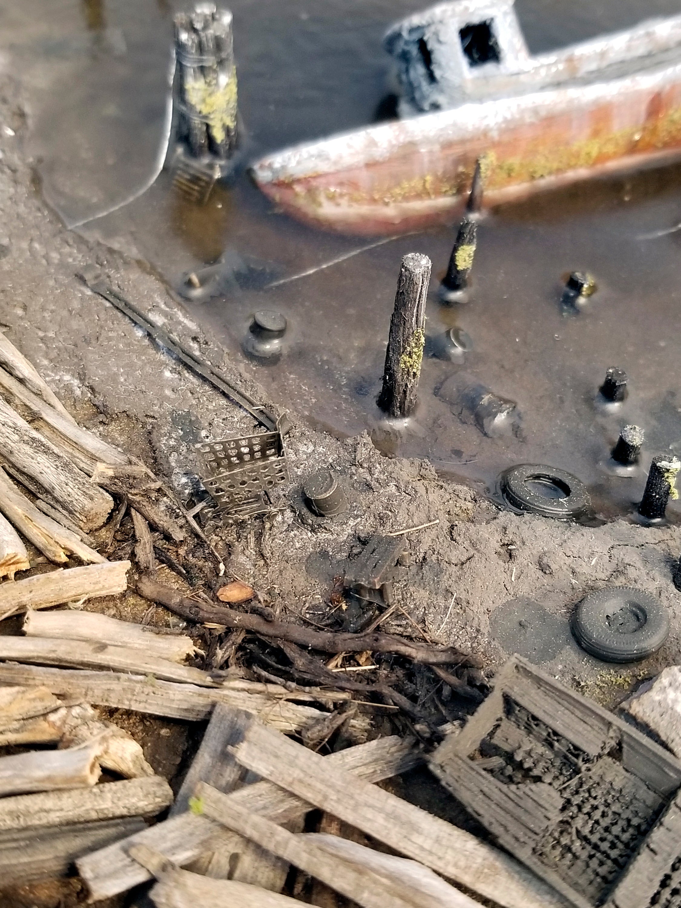 Grocery Cart Kit in HO Scale