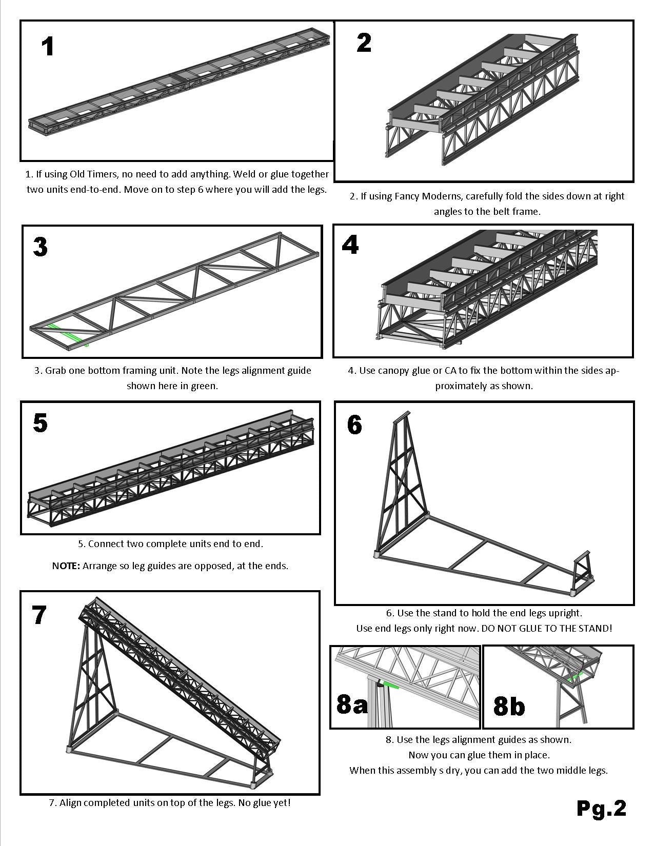 CONVEYOR BELT: KIT HO 1/87
