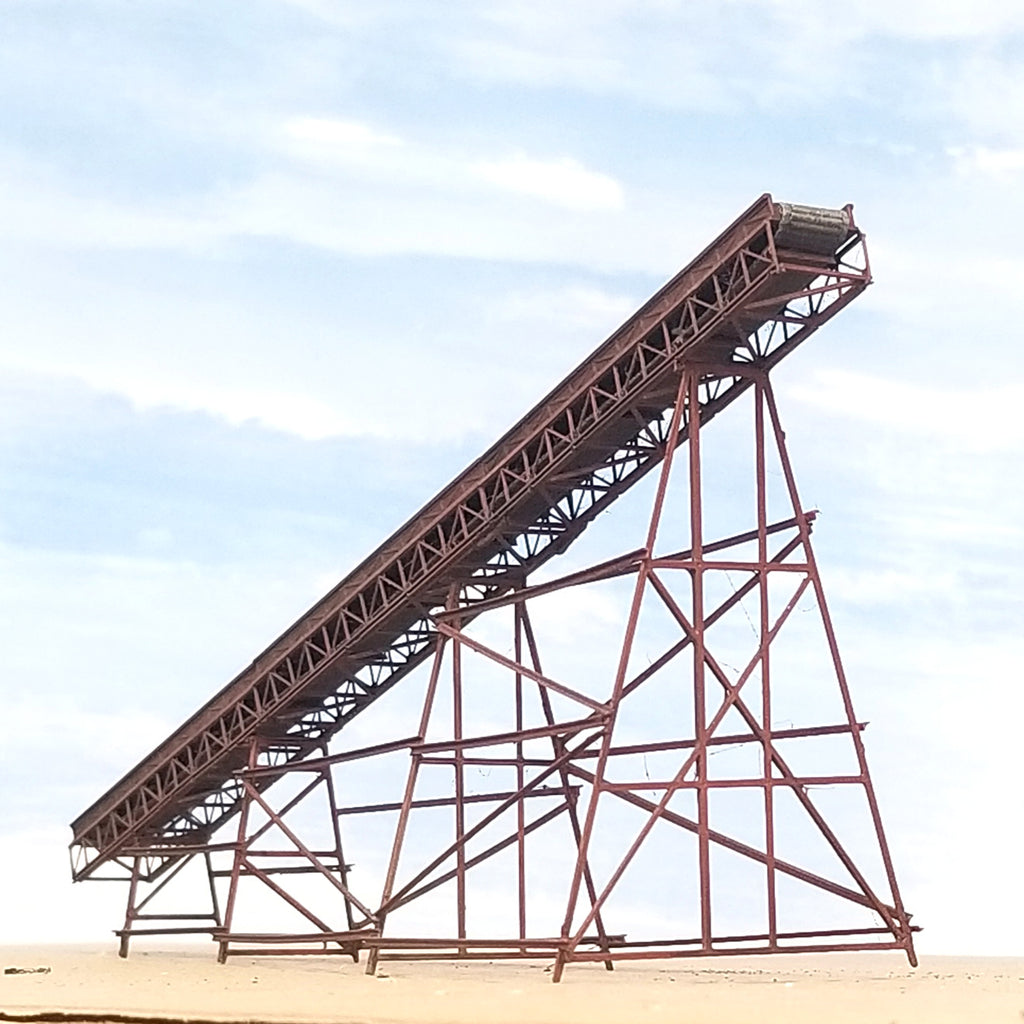 CONVEYOR BELT, HO SCALE, "ROUGH & READY"