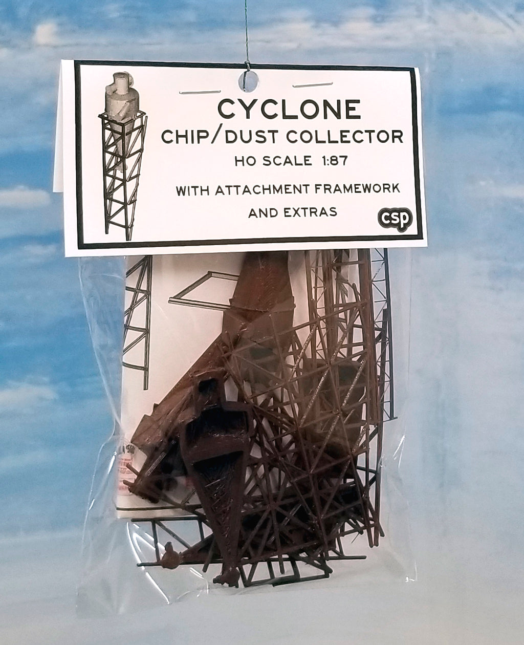 CYCLONE DUST / CHIP KIT, 1/87, 80%-SIZE