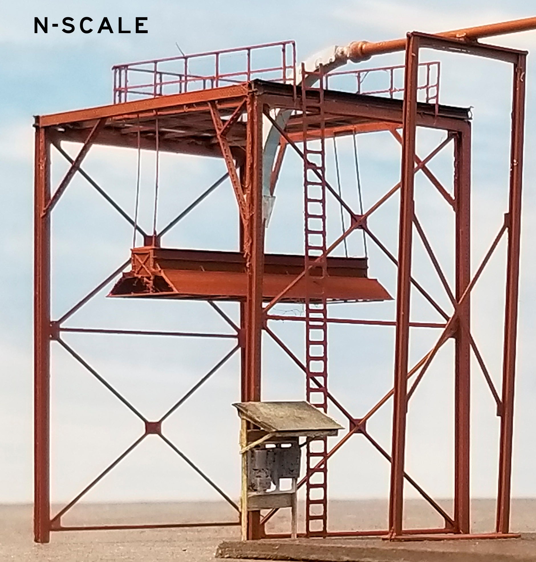 CHIP LOADER, BUILT, N SCALE