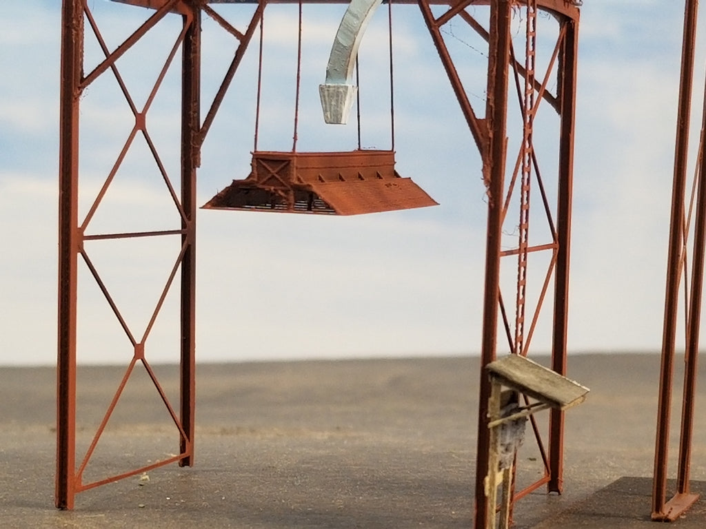 CHIP LOADER, FOR RAIL, MADE-TO-ORDER, N SCALE