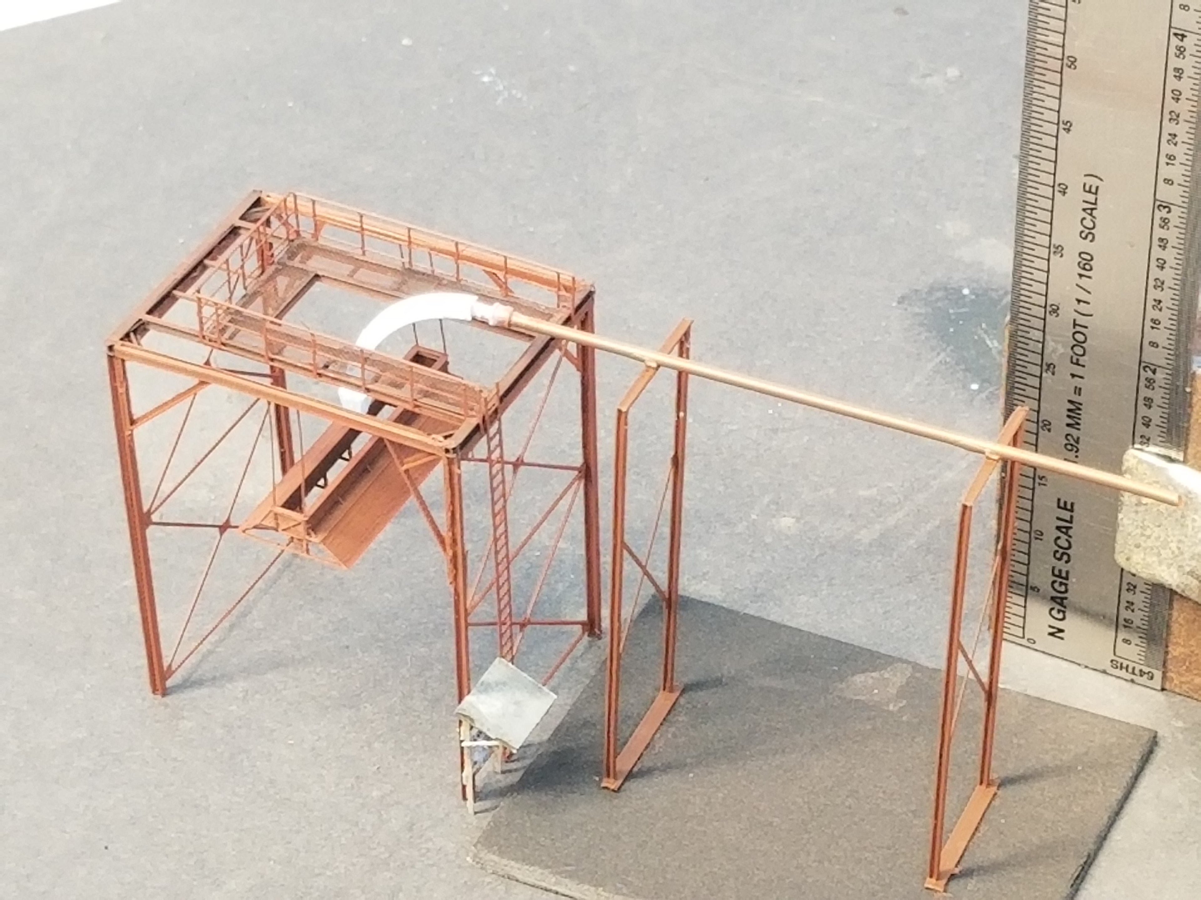 CHIP LOADER, BUILT, N SCALE