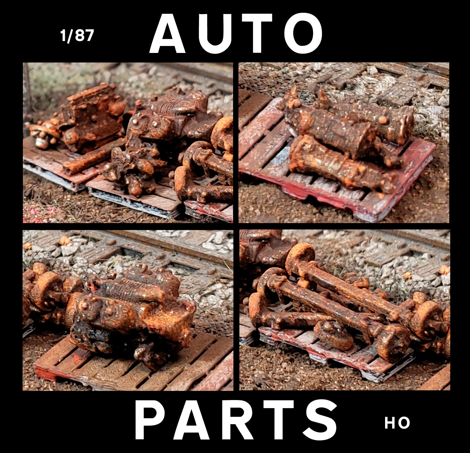 AUTO PARTS, BULK, UNPAINTED