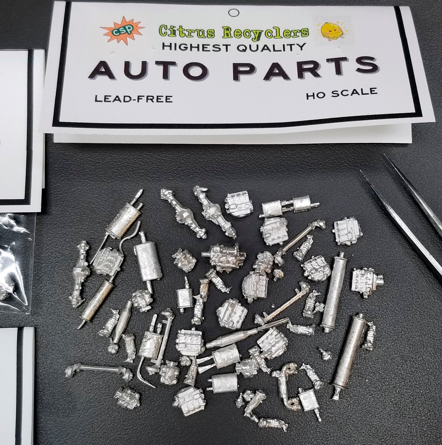 AUTO PARTS, BULK, UNPAINTED