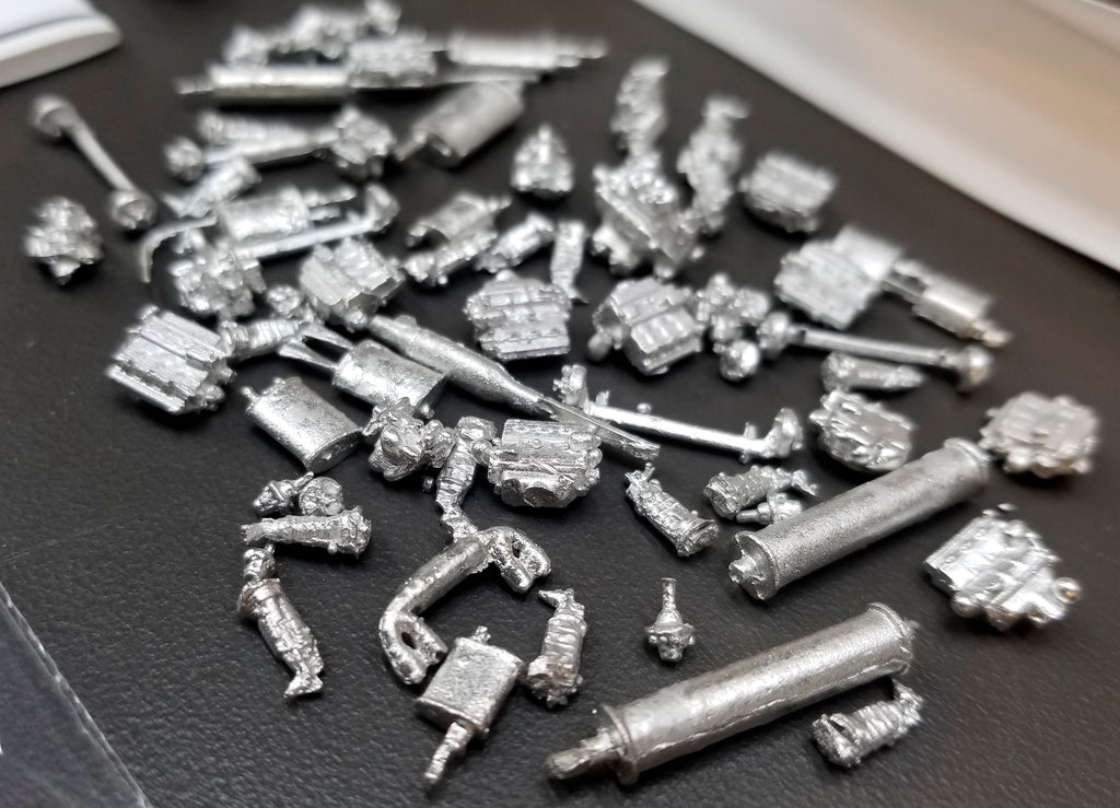 AUTO PARTS, BULK, UNPAINTED