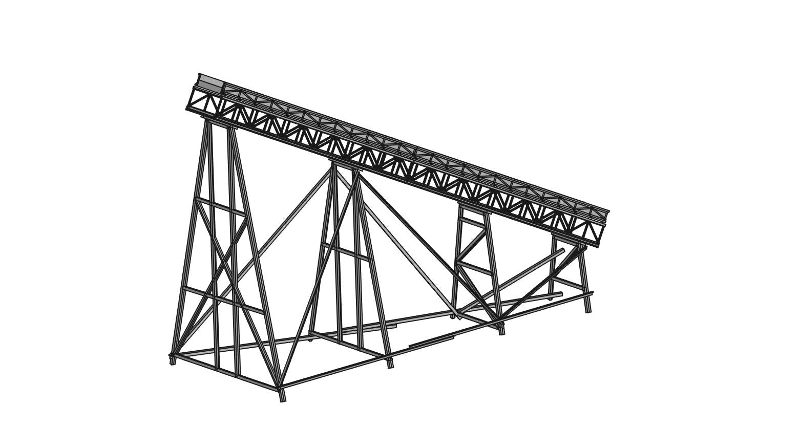 CONVEYOR BELT, HO SCALE, "ROUGH & READY"