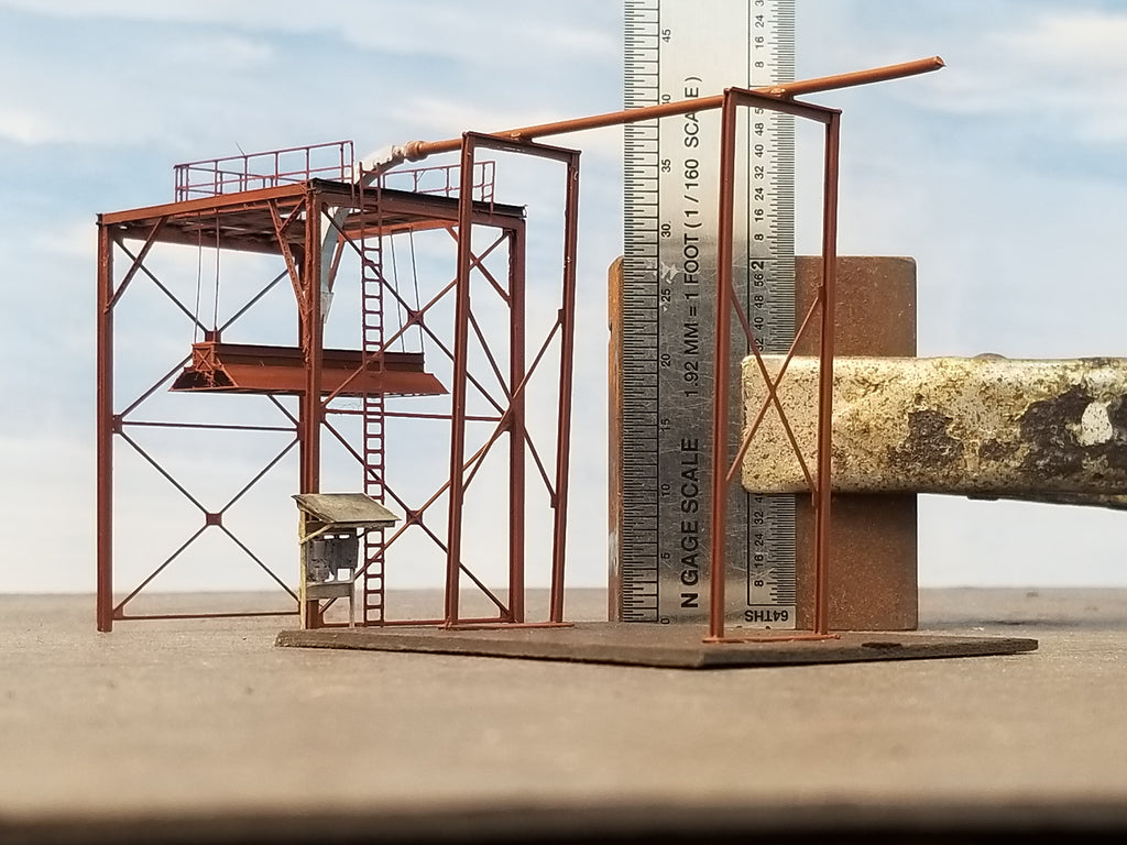 CHIP LOADER, FOR RAIL, MADE-TO-ORDER, N SCALE