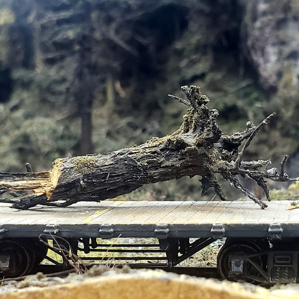 Stumps, 1/2", Chainsaw-Aged-Cut, Three