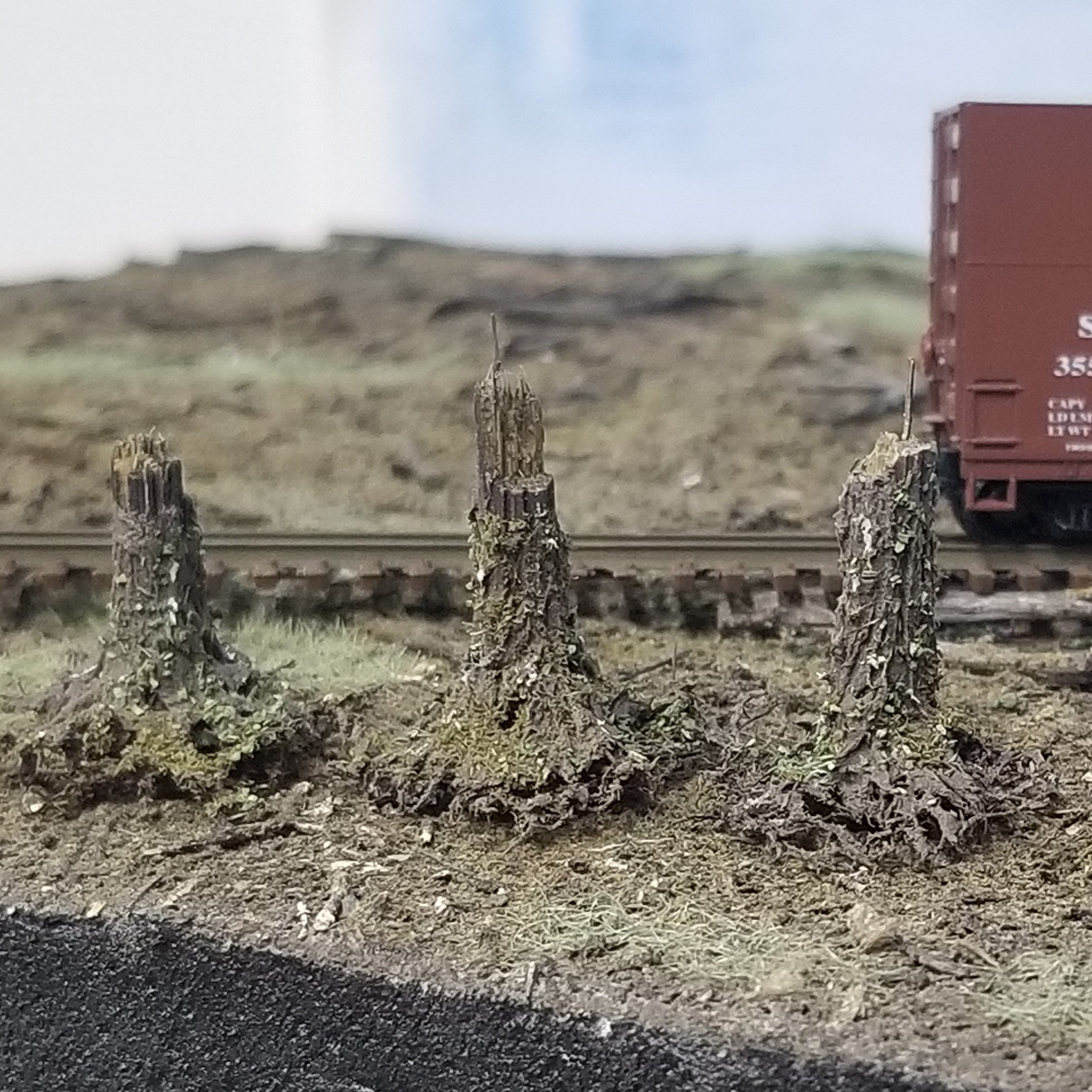 Stumps for N-Scale