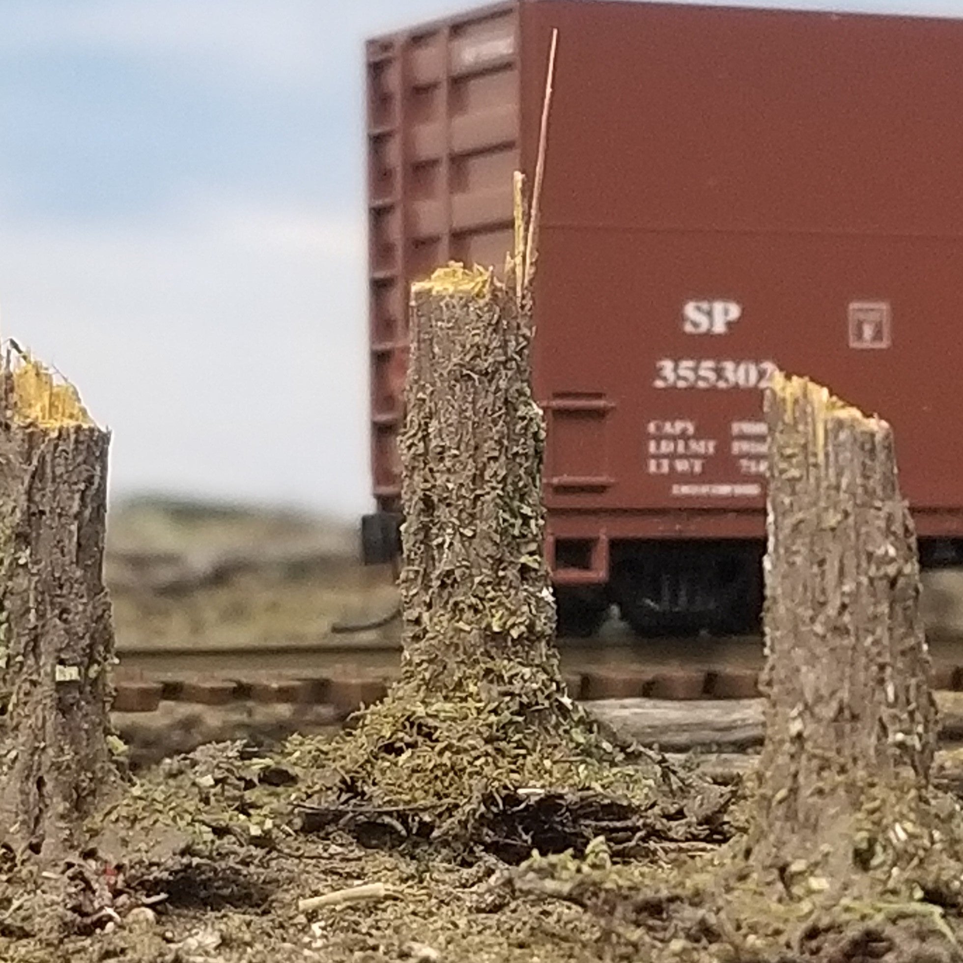 Stumps for N-Scale