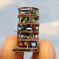 Crab Pots Stack HO Scale