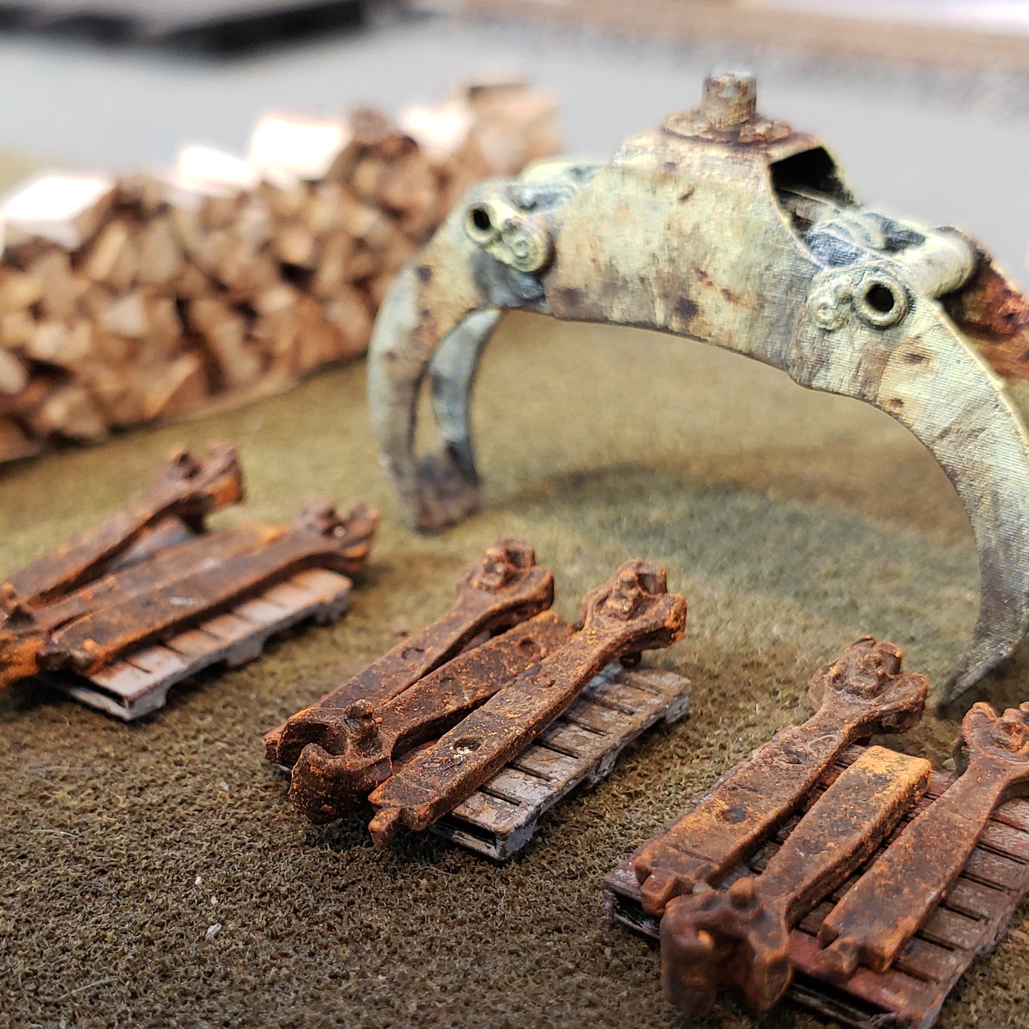 Pallet Goods: Rusty Couplers