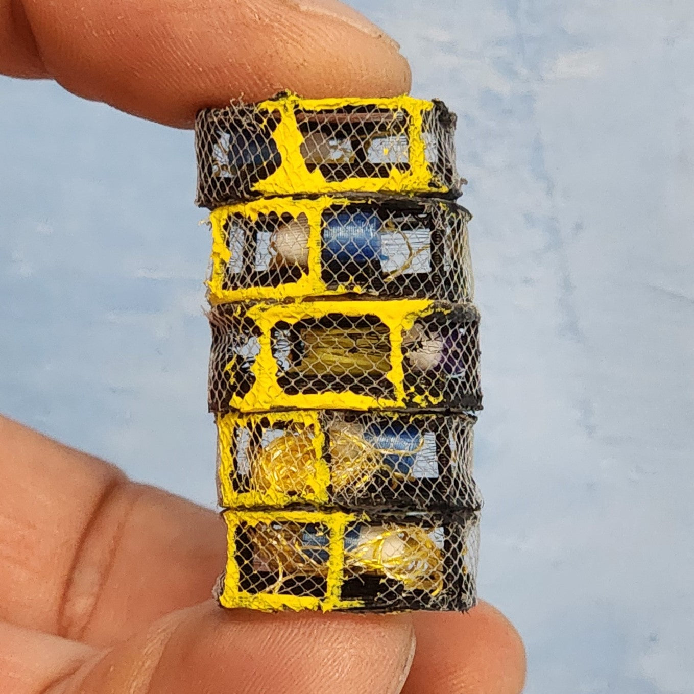 Crab Pots Stack of Five in O Scale 1:48