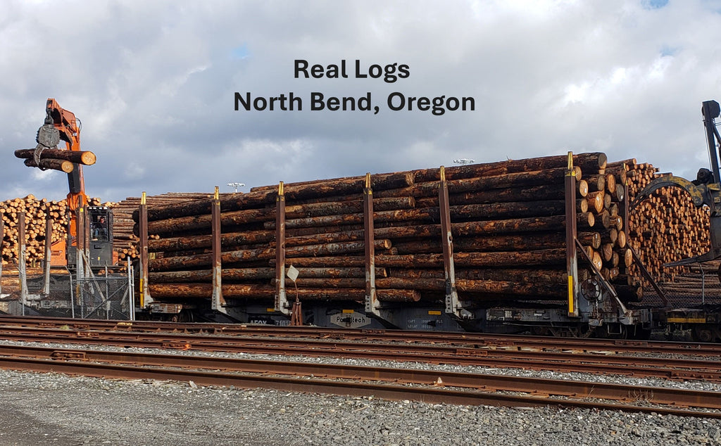 Logs, 5/16" x 10" white cedar material, one dozen