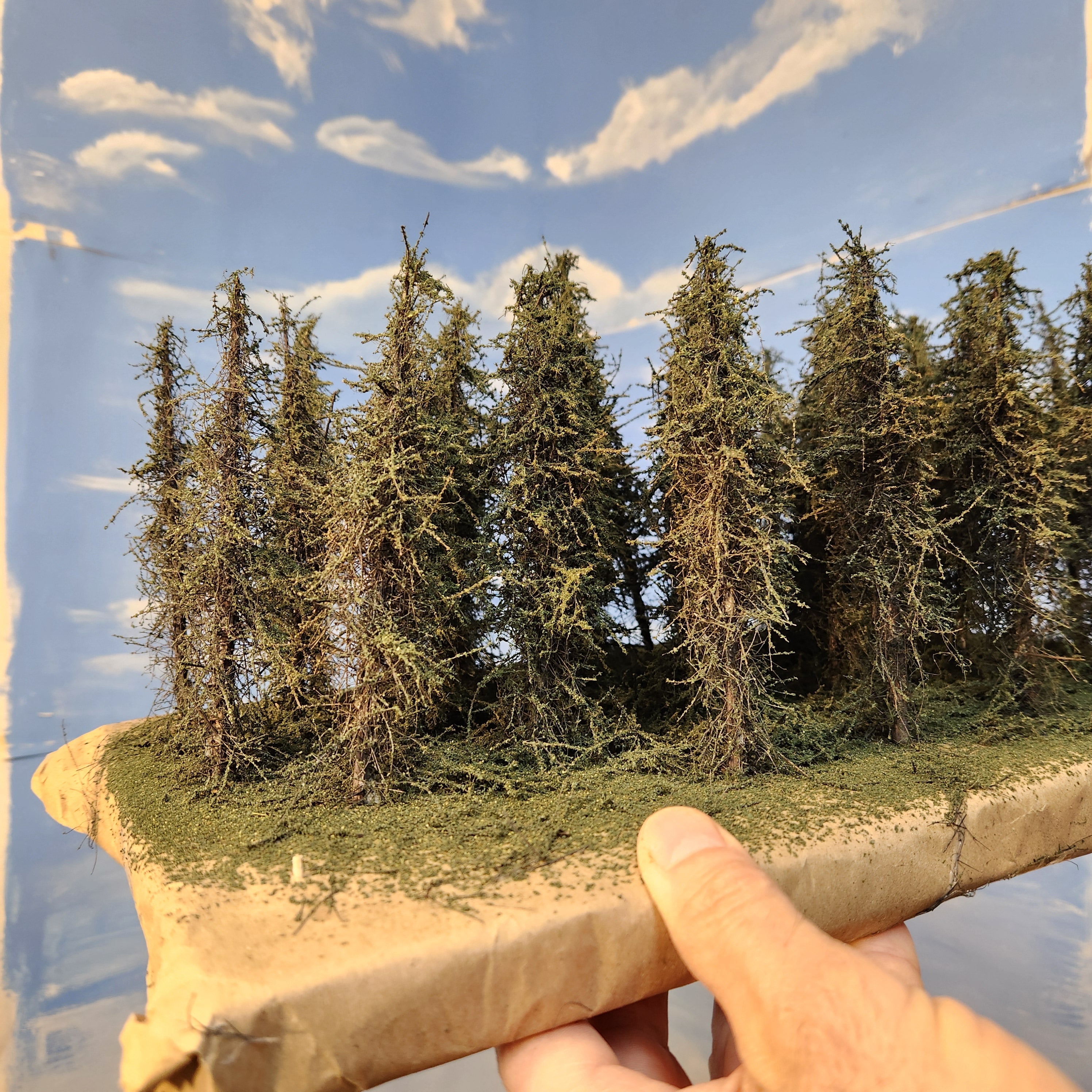 6" Background Trees X 30