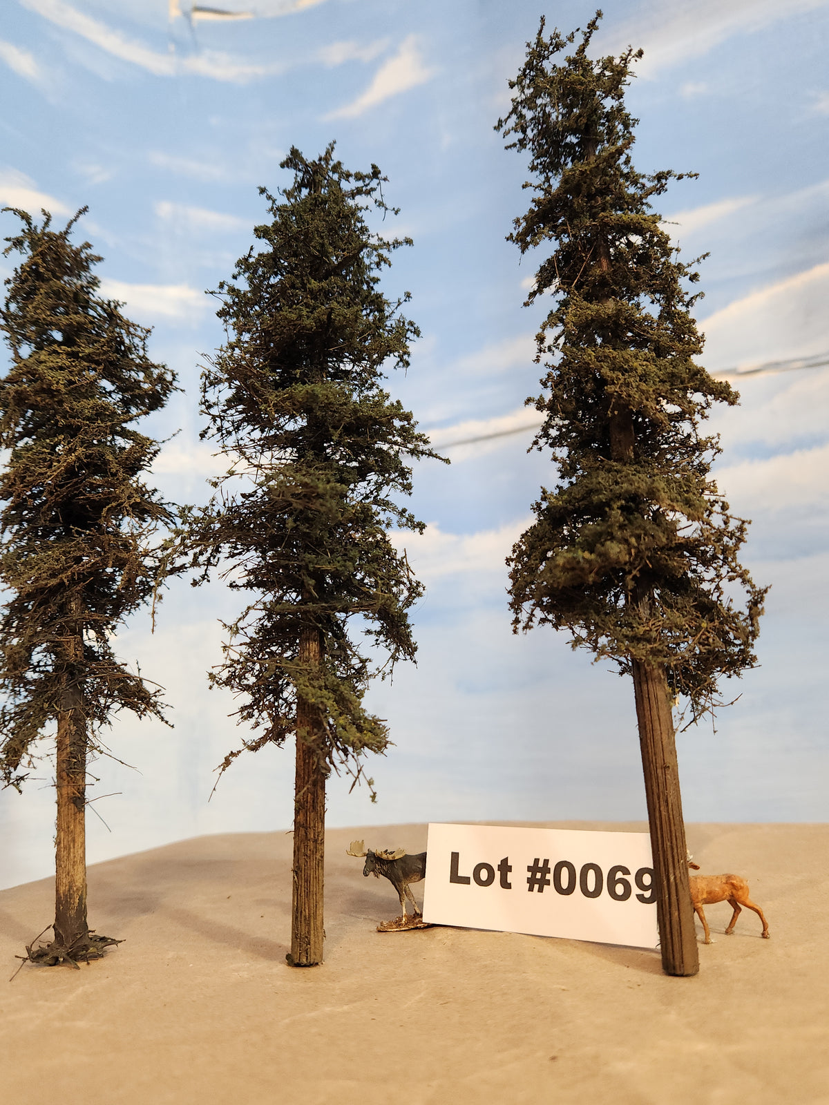 Fir Trees Lot L-0069 9" and 7"