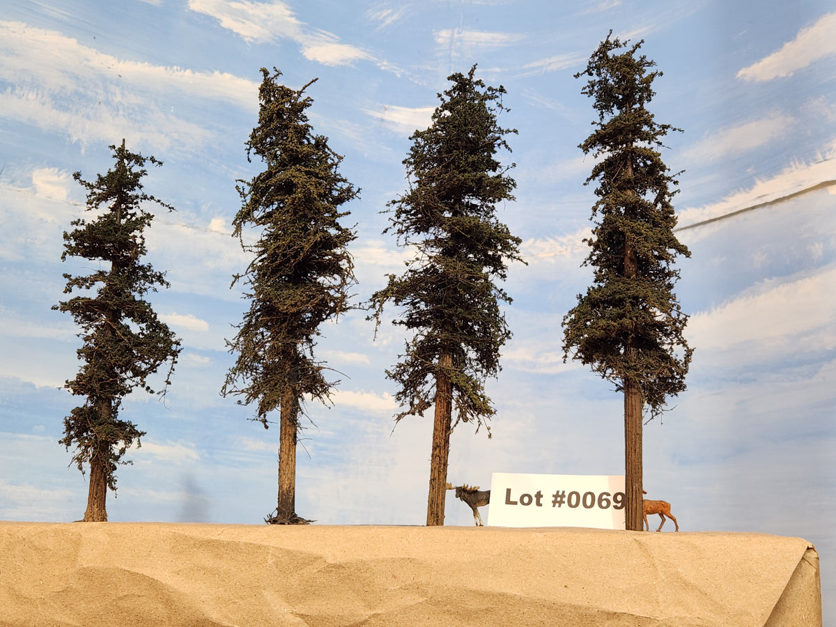 Fir Trees Lot L-0069 9" and 7"