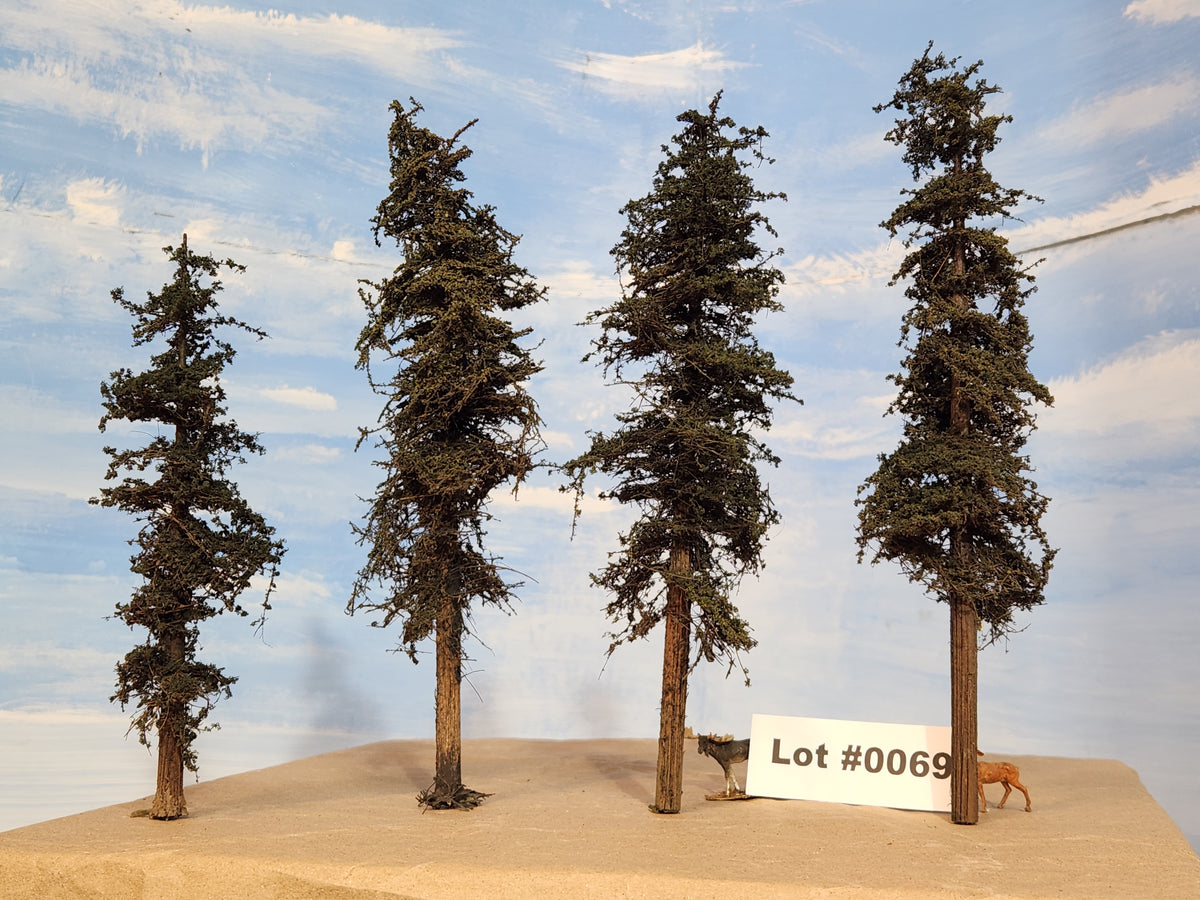 Fir Trees Lot L-0069 9" and 7"