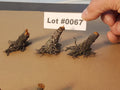 CLOSEOUT Stumps, Chainsaw-Fresh-Cut, Three, SLOPED, Lot 0067