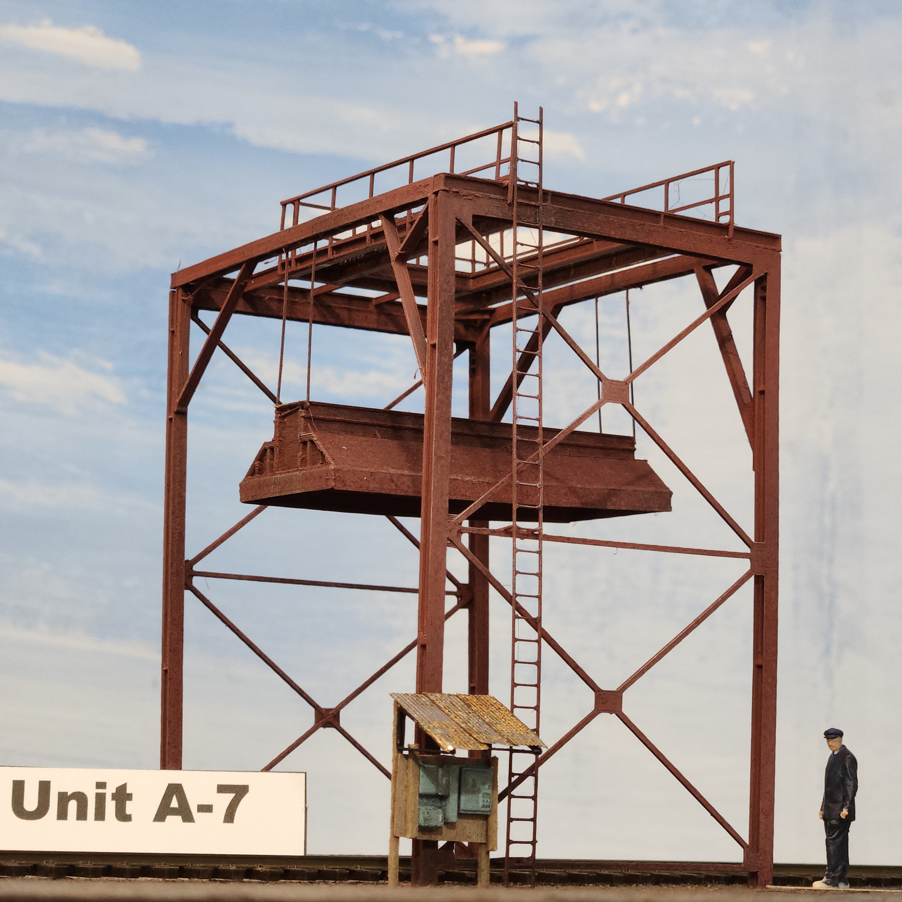 Loader, HO, Rough & Ready, Unit A-7