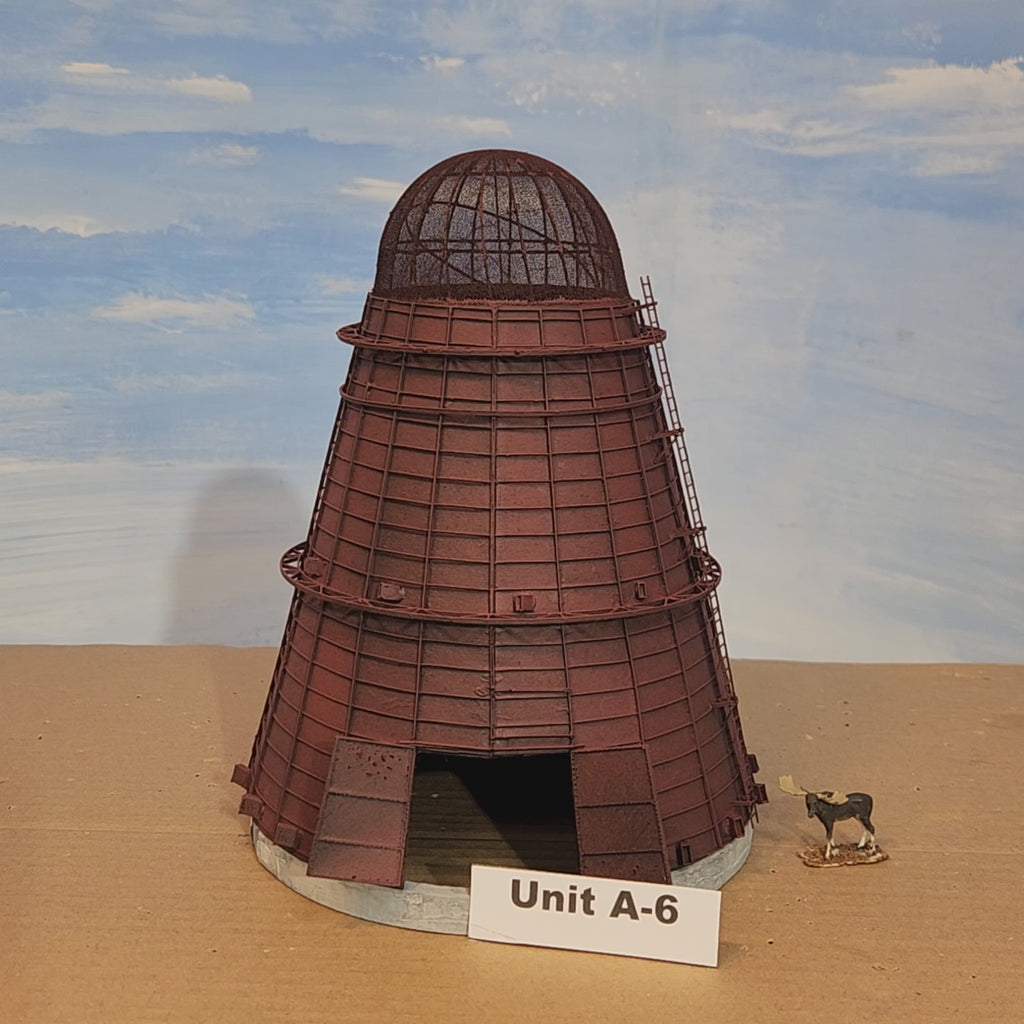 Sawdust Burner Unit A-6, full-size 1:87, Rough-n-Ready