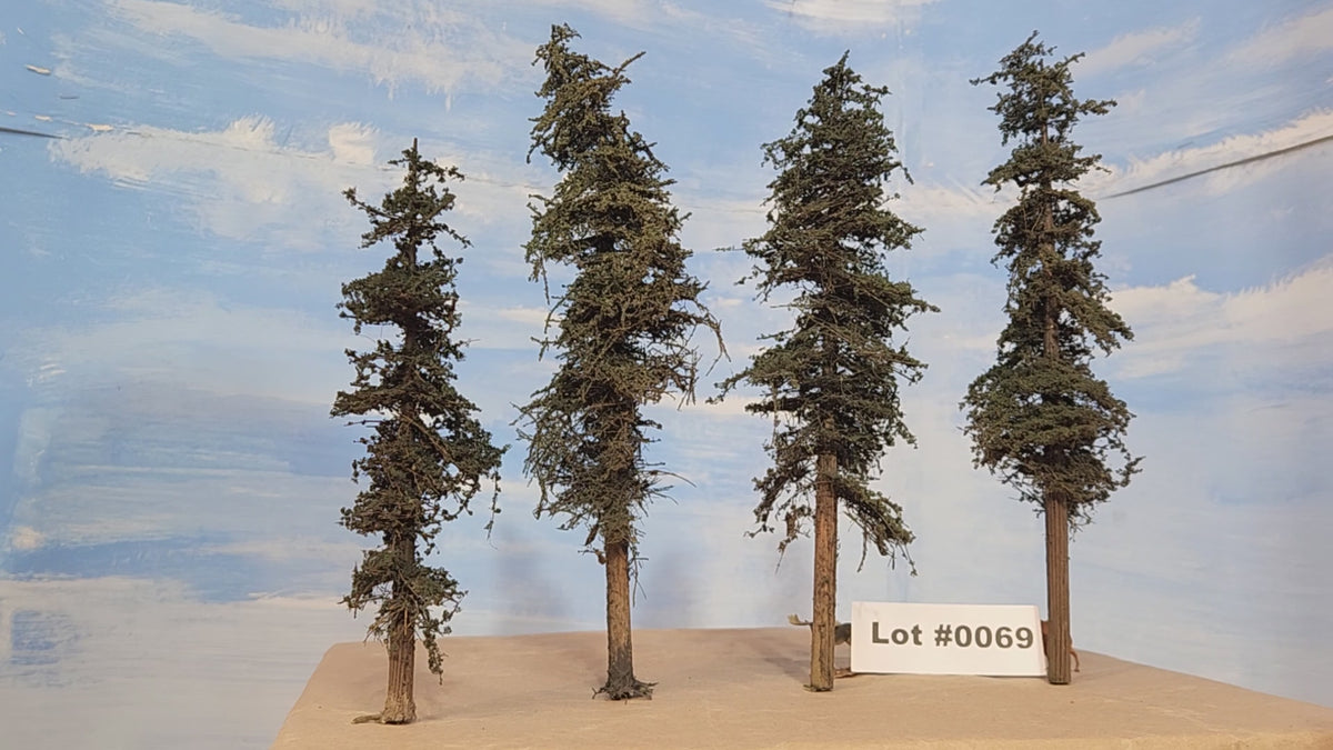 Fir Trees Lot L-0069 9" and 7"